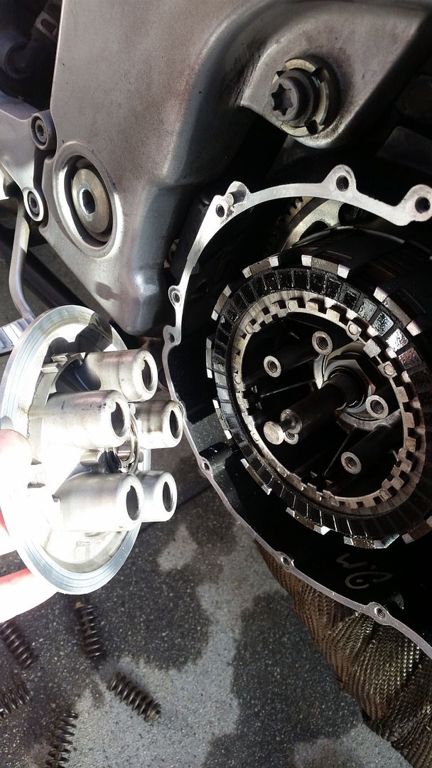 Clutch doesnt work after gasket change Triumph Rat Motorcycle Forums